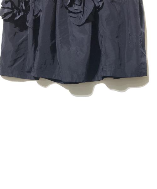 COMME des GARCONS COMME des GARCONS（コムデギャルソン コムデギャルソン）COMME des GARCONS COMME des GARCONS (コムデギャルソン コムデギャルソン) フリルバルーンスカート ネイビー サイズ:XSの古着・服飾アイテム