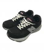 NEW BALANCEニューバランス）の古着「ローカットスニーカー」｜ブラック