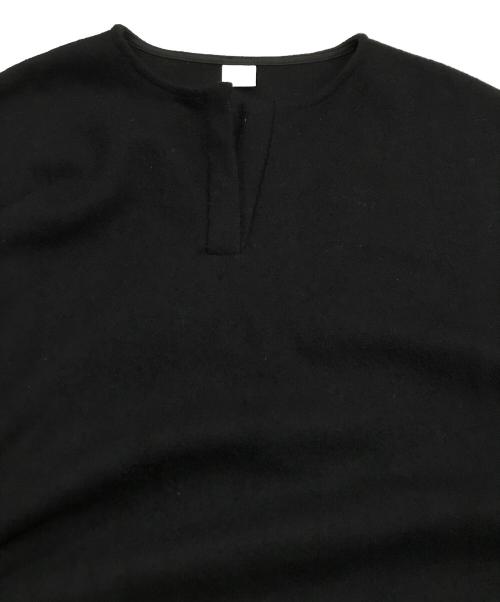 KAGURE（カグレ）KAGURE (カグレ) ウールオーバーワンピース ブラック サイズ:freeの古着・服飾アイテム