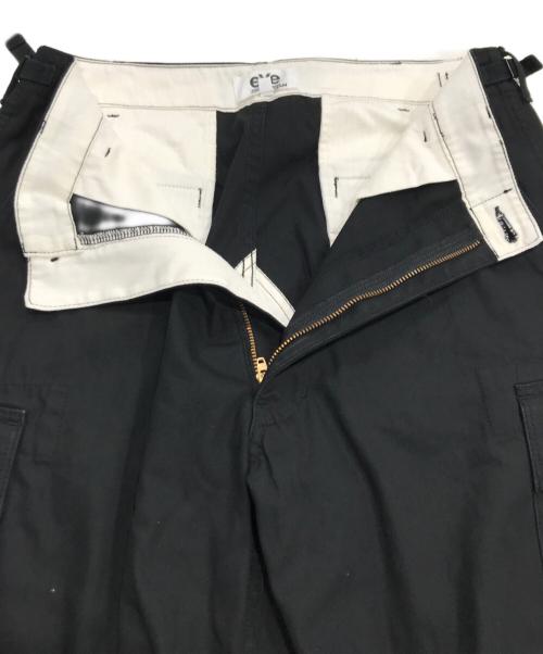 eYe COMME des GARCONS JUNYAWATANABE MAN（アイ コム デ ギャルソン ジュンヤ ワタナベ マン）eYe COMME des GARCONS JUNYAWATANABE MAN (アイ コム デ ギャルソン ジュンヤ ワタナベ マン) カーゴパンツ ブラック サイズ:Mの古着・服飾アイテム