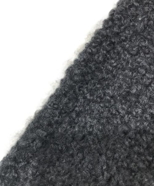 HERMES（エルメス）HERMES (エルメス) ドゥブルブックレットマフラー/カシミヤマフラー グレーの古着・服飾アイテム