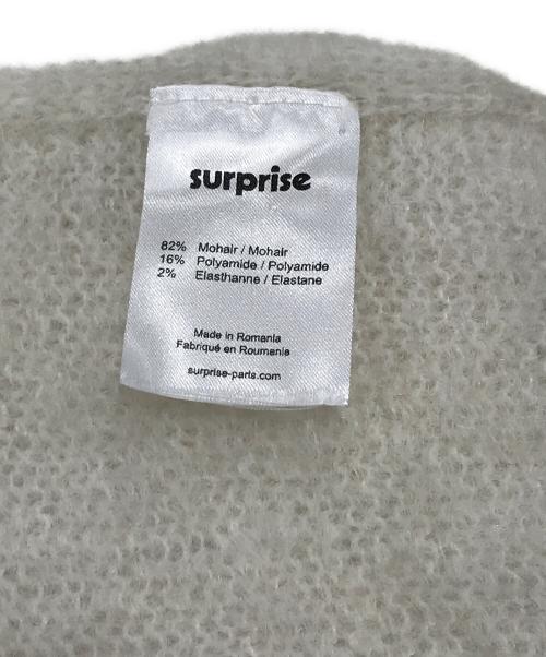 AP STUDIO surprise（エーピーストゥディオ サプライズ）AP STUDIO surprise (エーピーストゥディオ サプライズ) モヘアミックスマフラー/モヘア混マフラー ホワイトの古着・服飾アイテム