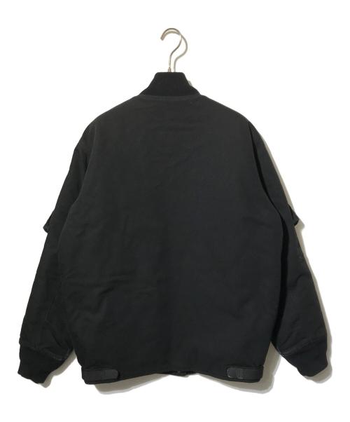 CarHartt（カーハート）CarHartt (カーハート) ダックボンバージャケット ブラック サイズ:Mの古着・服飾アイテム