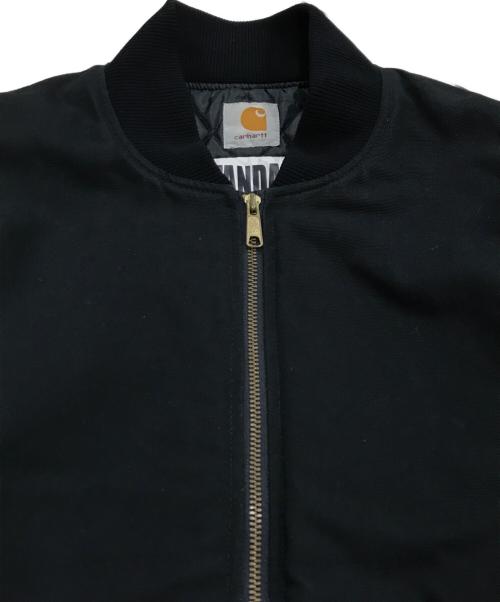 CarHartt（カーハート）CarHartt (カーハート) ダックボンバージャケット ブラック サイズ:Mの古着・服飾アイテム