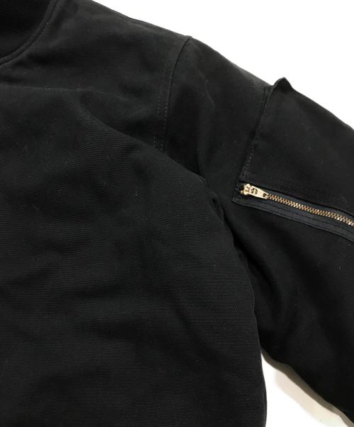 CarHartt（カーハート）CarHartt (カーハート) ダックボンバージャケット ブラック サイズ:Mの古着・服飾アイテム