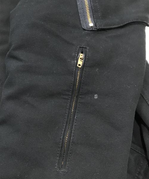 CarHartt（カーハート）CarHartt (カーハート) ダックボンバージャケット ブラック サイズ:Mの古着・服飾アイテム