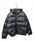 stussyステューシー）の古着「MICRO RIPSTOP DOWN PARKA/ダウンジャケット」｜ブラック
