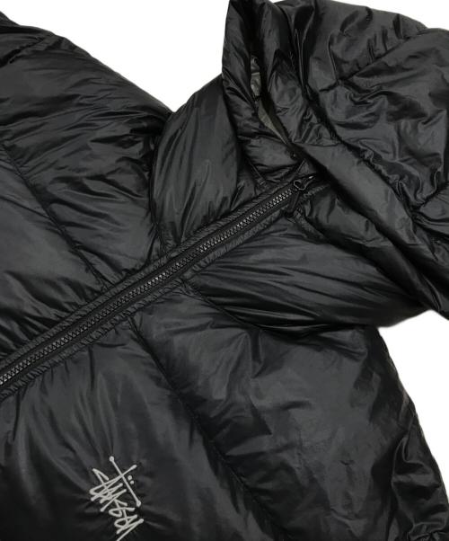stussy（ステューシー）stussy (ステューシー) MICRO RIPSTOP DOWN PARKA/ダウンジャケット ブラック サイズ:Ｌの古着・服飾アイテム