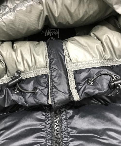 stussy（ステューシー）stussy (ステューシー) MICRO RIPSTOP DOWN PARKA/ダウンジャケット ブラック サイズ:Ｌの古着・服飾アイテム