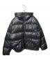 stussy（ステューシー）の古着「MICRO RIPSTOP DOWN PARKA/ダウンジャケット」｜ブラック