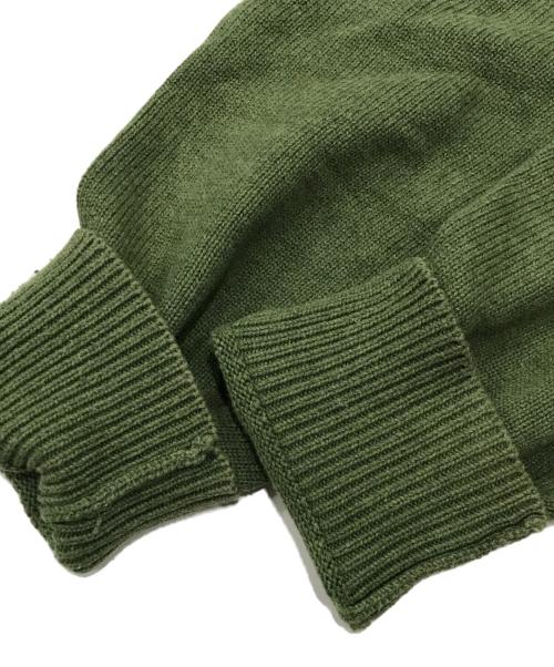 stussy（ステューシー）stussy (ステューシー) Laguna Icon Sweater/長袖ニット グリーン サイズ:Ｌの古着・服飾アイテム