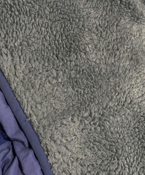 stussy（ステューシー）stussy (ステューシー) SHERPA REVERSIBLE JACKET/ボアジャケット グレー サイズ:Lの古着・服飾アイテム