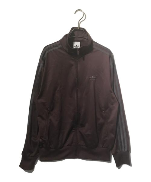 adidas（アディダス）adidas (アディダス) トラックジャケット ブラウン サイズ:Lの古着・服飾アイテム