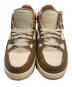 NIKE (ナイキ) ローカットスニーカー ブラウン サイズ:US9.5/UK8.5/EUR43：9000円
