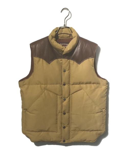 SUGAR CANE（シュガーケーン）SUGAR CANE (シュガーケーン) ダウンベスト ブラウン サイズ:Mの古着・服飾アイテム