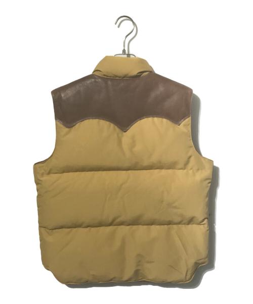 SUGAR CANE（シュガーケーン）SUGAR CANE (シュガーケーン) ダウンベスト ブラウン サイズ:Mの古着・服飾アイテム