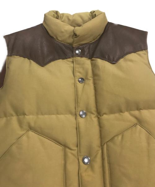 SUGAR CANE（シュガーケーン）SUGAR CANE (シュガーケーン) ダウンベスト ブラウン サイズ:Mの古着・服飾アイテム