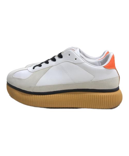 Onitsuka Tiger（オニツカタイガー）Onitsuka Tiger (オニツカタイガー) ローカットスニーカー ホワイト サイズ:EURO43.5/US9 1/2/UK8 1/2の古着・服飾アイテム