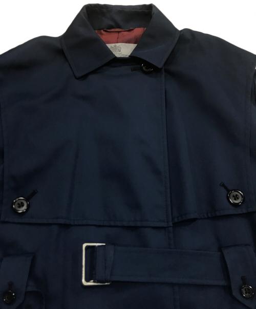 Aquascutum（アクアスキュータム）Aquascutum (アクアスキュータム) トレンチコート ネイビー サイズ:4の古着・服飾アイテム