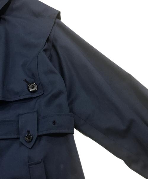 Aquascutum（アクアスキュータム）Aquascutum (アクアスキュータム) トレンチコート ネイビー サイズ:4の古着・服飾アイテム