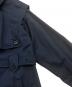 中古・古着 Aquascutum (アクアスキュータム) トレンチコート ネイビー サイズ:4：8000円