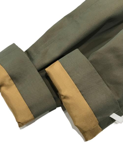 Burberry's（バーバリーズ）Burberry's (バーバリーズ) 裏ノヴァチェックステンカラーコート/ロングコート カーキ サイズ:Ｍの古着・服飾アイテム