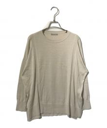 theory luxe（セオリーリュクス）の古着「ウォッシャブルニット」｜ベージュ