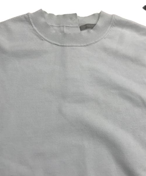 theory luxe（セオリーリュクス）theory luxe (セオリーリュクス) クルーネック プルオーバーニット ブルー サイズ:38の古着・服飾アイテム