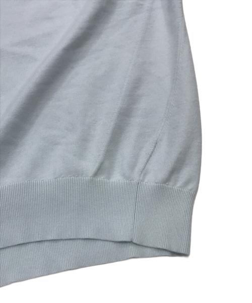 theory luxe（セオリーリュクス）theory luxe (セオリーリュクス) クルーネック プルオーバーニット ブルー サイズ:38の古着・服飾アイテム