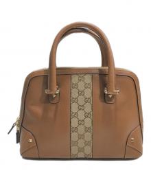 GUCCI（グッチ）の古着「ハンドバッグ」｜ブラウン
