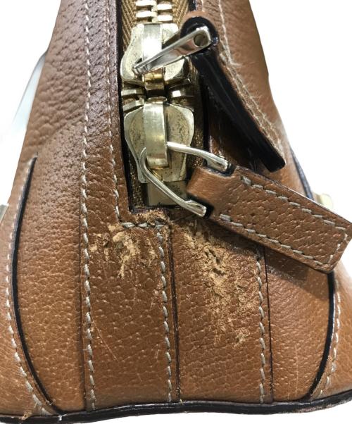 GUCCI（グッチ）GUCCI (グッチ) ハンドバッグ ブラウンの古着・服飾アイテム