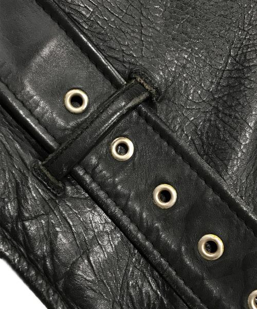 Schott（ショット）Schott (ショット) 618 ダブルライダースジャケット/レザージャケット ブラック サイズ:36の古着・服飾アイテム
