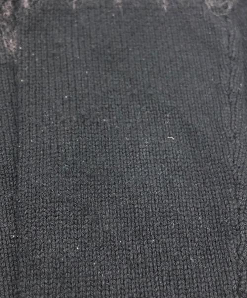 LAD MUSICIAN（ラッドミュージシャン）LAD MUSICIAN (ラッドミュージシャン) CREW NECK PULLOVER KNIT NORDIC ブラック サイズ:44の古着・服飾アイテム