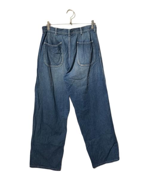 New Manual（ニュー・マニュアル）New Manual (ニュー・マニュアル) USN DENIM TROUSERS/デニムパンツ/ジーンズ インディゴ サイズ:Ｌの古着・服飾アイテム