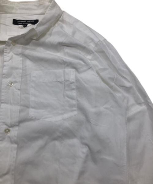 COMME des GARCONS HOMME DEUX（コムデギャルソン オム ドゥ）COMME des GARCONS HOMME DEUX (コムデギャルソン オム ドゥ) 長袖シャツ ホワイト サイズ:XLの古着・服飾アイテム