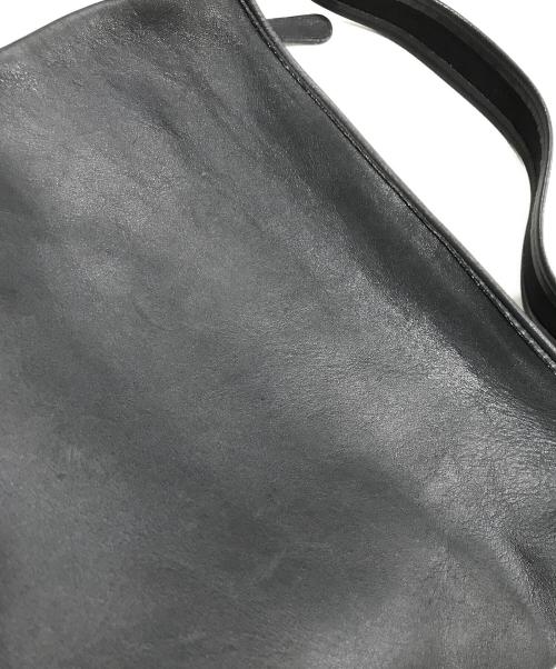 COACH（コーチ）COACH (コーチ) バケツレザーショルダーバッグ ブラックの古着・服飾アイテム