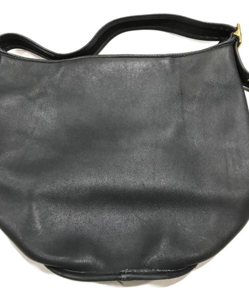 COACH（コーチ）COACH (コーチ) バケツレザーショルダーバッグ ブラックの古着・服飾アイテム