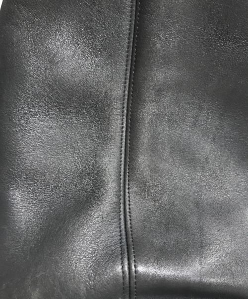 COACH（コーチ）COACH (コーチ) バケツレザーショルダーバッグ ブラックの古着・服飾アイテム