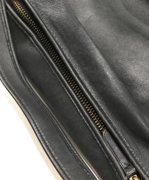 COACH（コーチ）COACH (コーチ) バケツレザーショルダーバッグ ブラックの古着・服飾アイテム