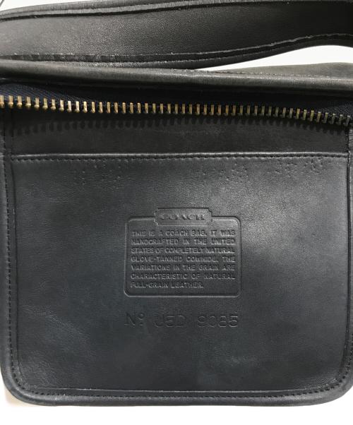 COACH（コーチ）COACH (コーチ) バケツレザーショルダーバッグ ブラックの古着・服飾アイテム