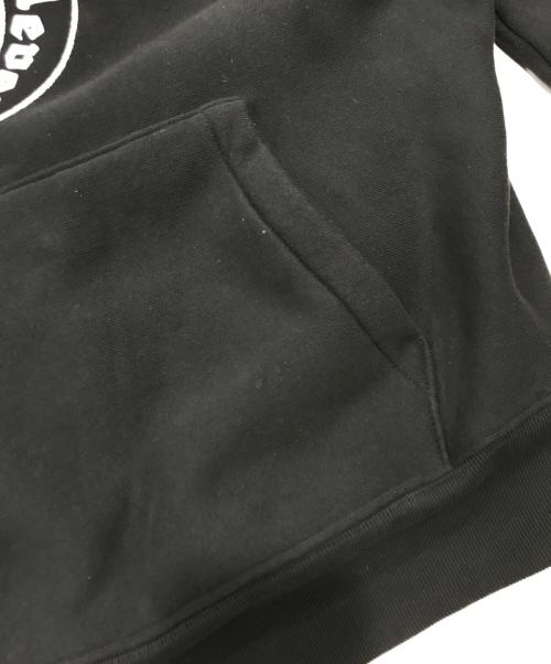 stussy（ステューシー）stussy (ステューシー) Denim Tears (デニムティアーズ) プルオーバーパーカー/ロゴフーディー ブラック サイズ:Lの古着・服飾アイテム