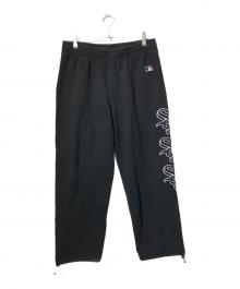SUPREME×MLB（シュプリーム×エムエルビー）の古着「Chicago White Sox Sweatpant」｜ブラック