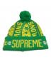 中古・古着 SUPREME (シュプリーム) スノービーニー/ニットキャップ グリーン：8000円