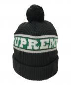 SUPREMEシュプリーム）の古着「Big Stripe Beanie/ニット帽」｜ブラック