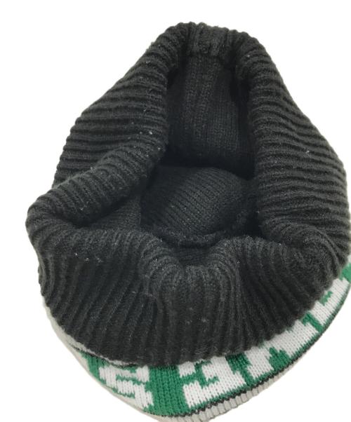 SUPREME（シュプリーム）Supreme (シュプリーム) Big Stripe Beanie/ニット帽 ブラックの古着・服飾アイテム