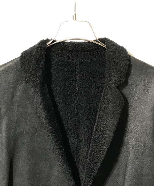 Karl Donoghue（カールドノヒュー）Karl Donoghue (カールドノヒュー) リバーシブルムートンコート ブラック サイズ:SIZE XSの古着・服飾アイテム