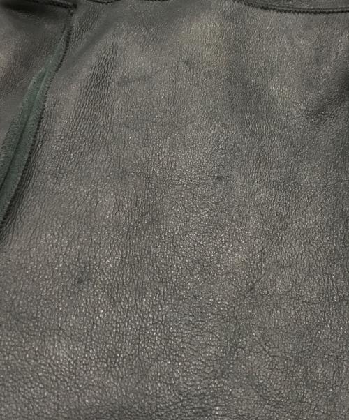 Karl Donoghue（カールドノヒュー）Karl Donoghue (カールドノヒュー) リバーシブルムートンコート ブラック サイズ:SIZE XSの古着・服飾アイテム