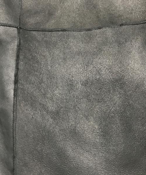 Karl Donoghue（カールドノヒュー）Karl Donoghue (カールドノヒュー) リバーシブルムートンコート ブラック サイズ:SIZE XSの古着・服飾アイテム