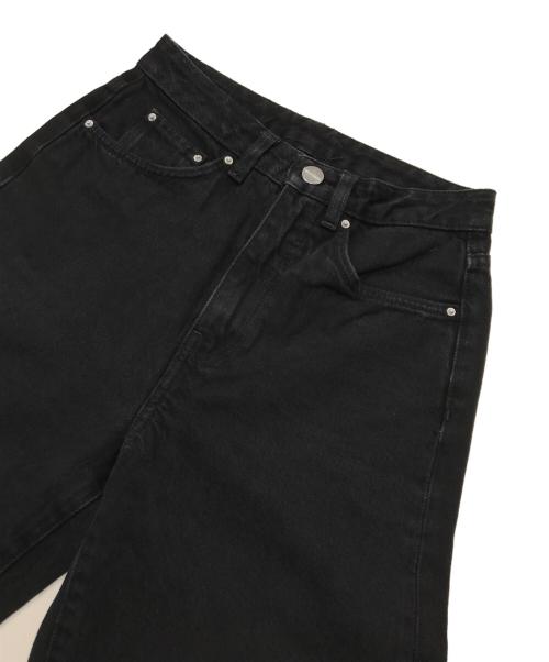 toteme（トーテム）toteme (トーテム) デニムパンツ ブラック サイズ:24/32の古着・服飾アイテム