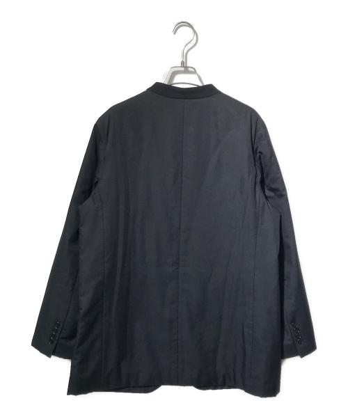 Adam et Rope（アダム エ ロペ）Adam et Rope (アダム エ ロペ) LIMONTAノーカラーダウンジャケット ブラック サイズ:Fの古着・服飾アイテム